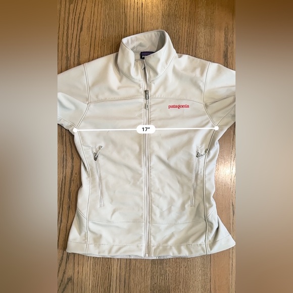 Patagonia Polartec Windbloc Full Zip Jacket-Light Gray-Size Small - Picture 4 of 6